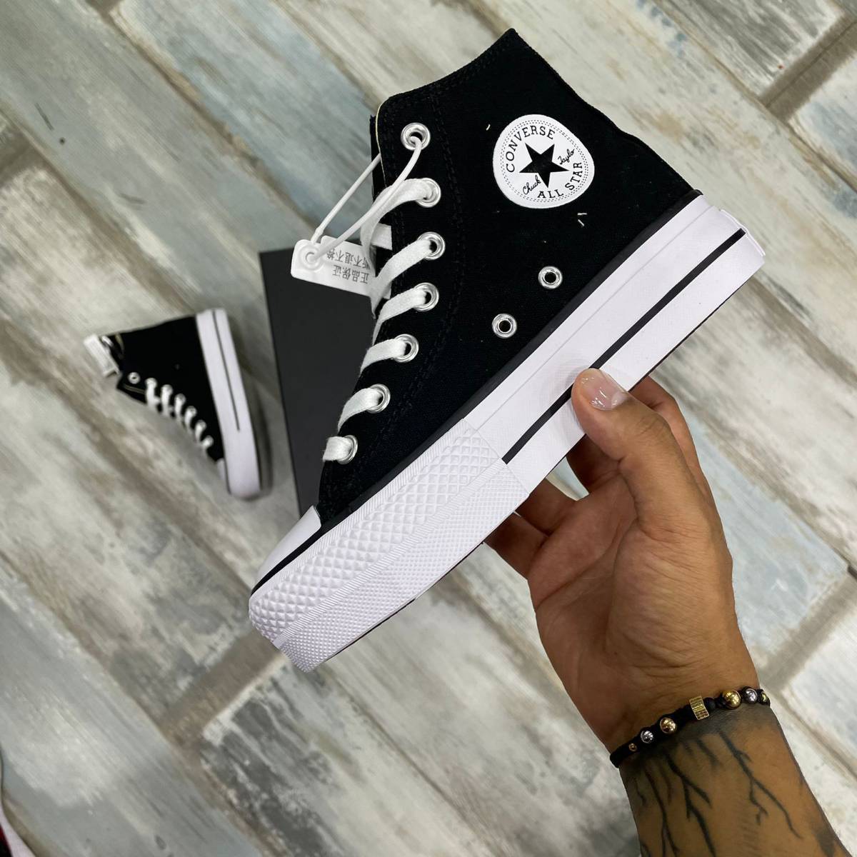 ALL STAR LIFT HIGH NEGRA