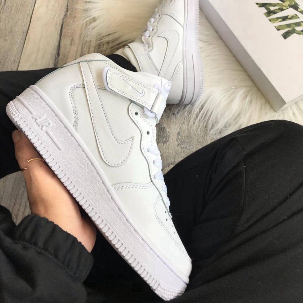 Zapatillas Nike Mujer Tenis Nike Air Force One Bota Zapatillas Nike Air Force Bota Mujer Bota Zapatos Air Force One De Mujer  Air Force One Tenis Nike De