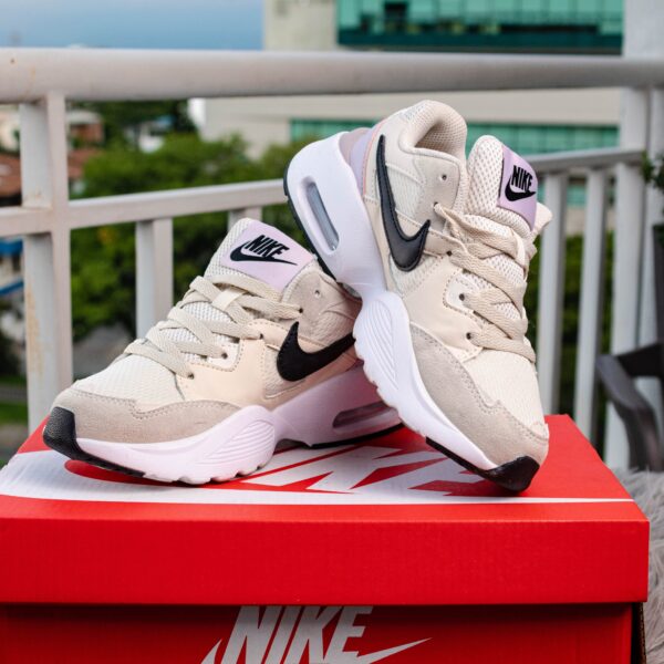 NIKE AIR MAX FUSION BEIGE ROSA
