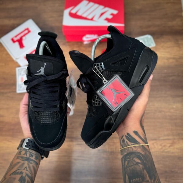 NIKE AIR JORDAN RETRO 4 NEGRA RETRO 4 BLACK CAT