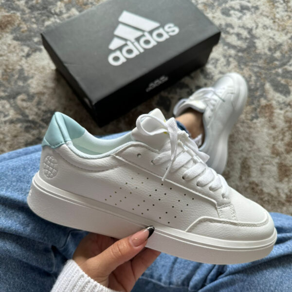 ADIDAS SMITH BLANCA MENTA