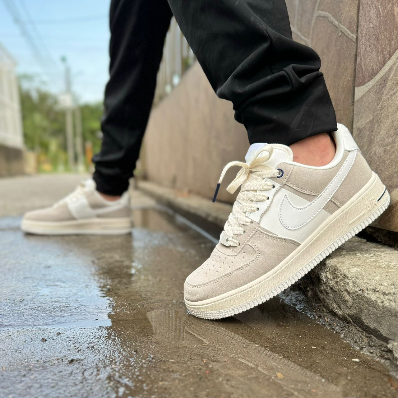 NIKE AIR FORCE ONE CREMA shoopsneakers