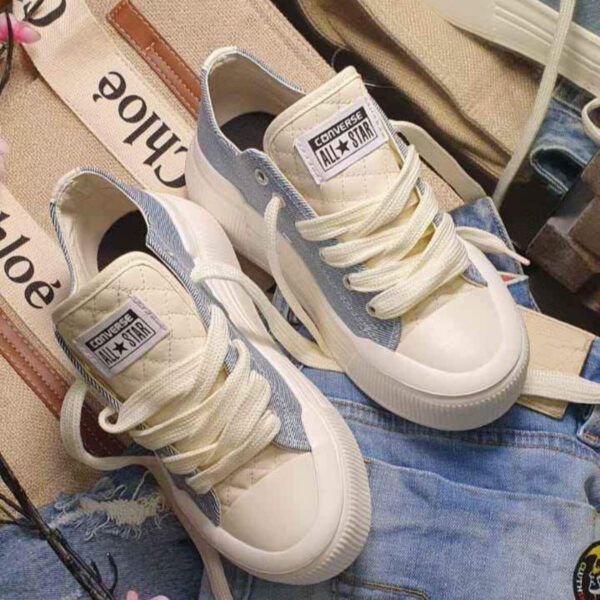 CONVERSE ALL STAR MACHETE BLANCA AZUL