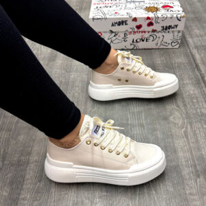 CONVERSE ALL STAR MACHETE BLANCA BEIGE