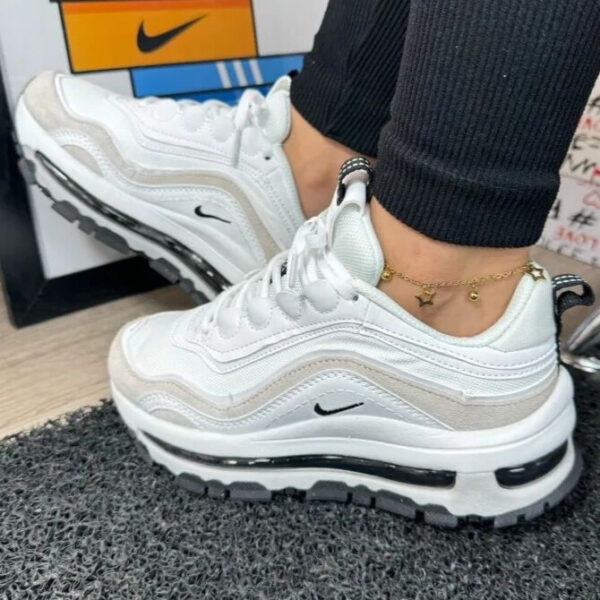 NIKE AIR MAX 97 BLANCA NEGRA NIKE AIR MAX 97 BLANCA NEGRA