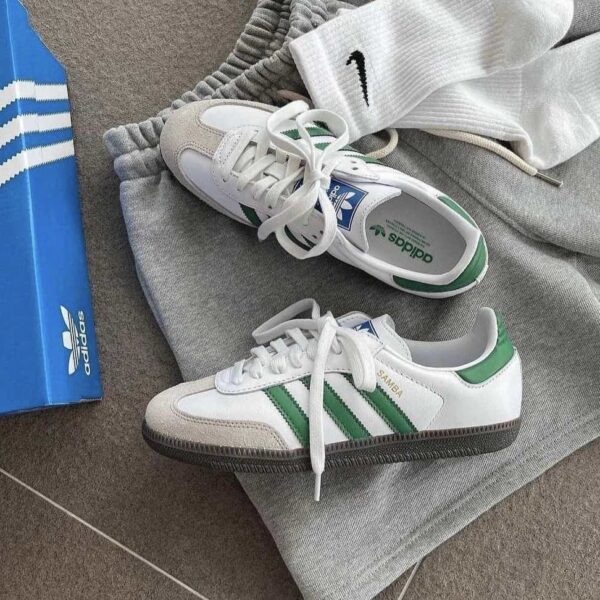 ADIDAS SAMBA BLANCA VERDE
