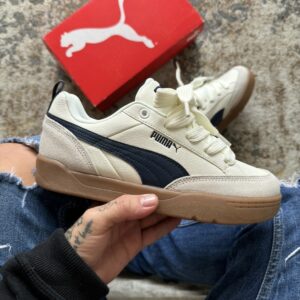 PUMA PARK LIFESTYLE BEIGE NEGRA