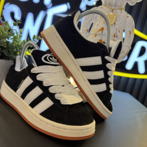ADIDAS CAMPUS NEGRA BLANCO SUELA GOMA