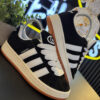 ADIDAS CAMPUS NEGRA BLANCO SUELA GOMA