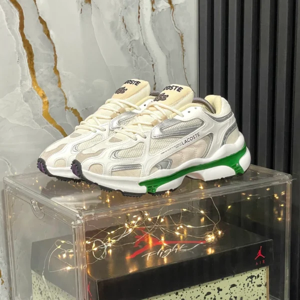 LACOSTE ELITE BLANCA VERDE