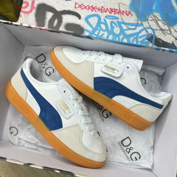 PUMA PALERMO BLANCA AZUL