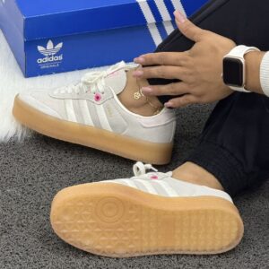 ADIDAS SAMBA PLAFORMA GRIS