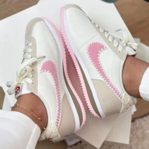 NIKE CORTEZ BLANCA ROSA