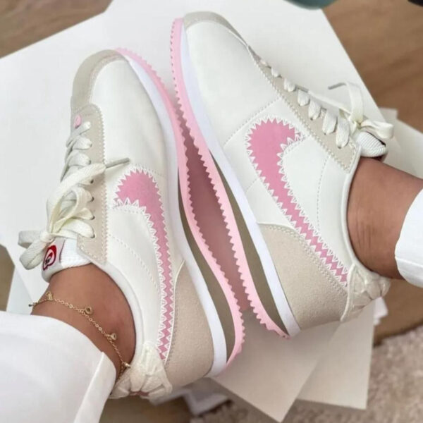 NIKE CORTEZ BLANCA ROSA