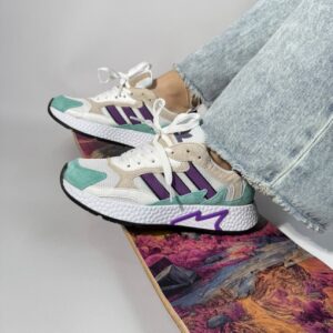 ADIDAS ZX RAYO BLANCA MORADO