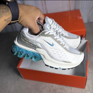 NIKE AIR MAX BURBUJA BLANCA AZUL