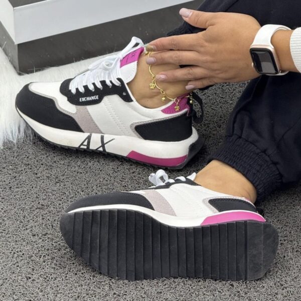 ARMANI EXCHANGE BLANCA MORADA