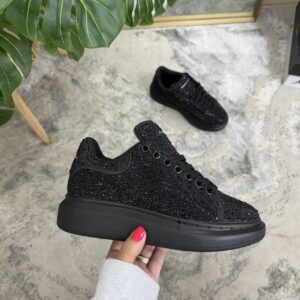 ALEXANDER MACQUEEN NEGRA BRILLANTE